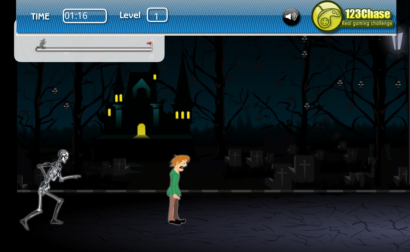 Scooby Doo Creepy Run Game Screenshot